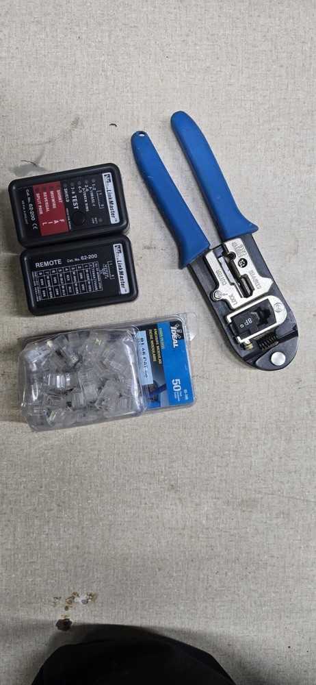 Cat 5 Cable Making And Testing Kit Kit
