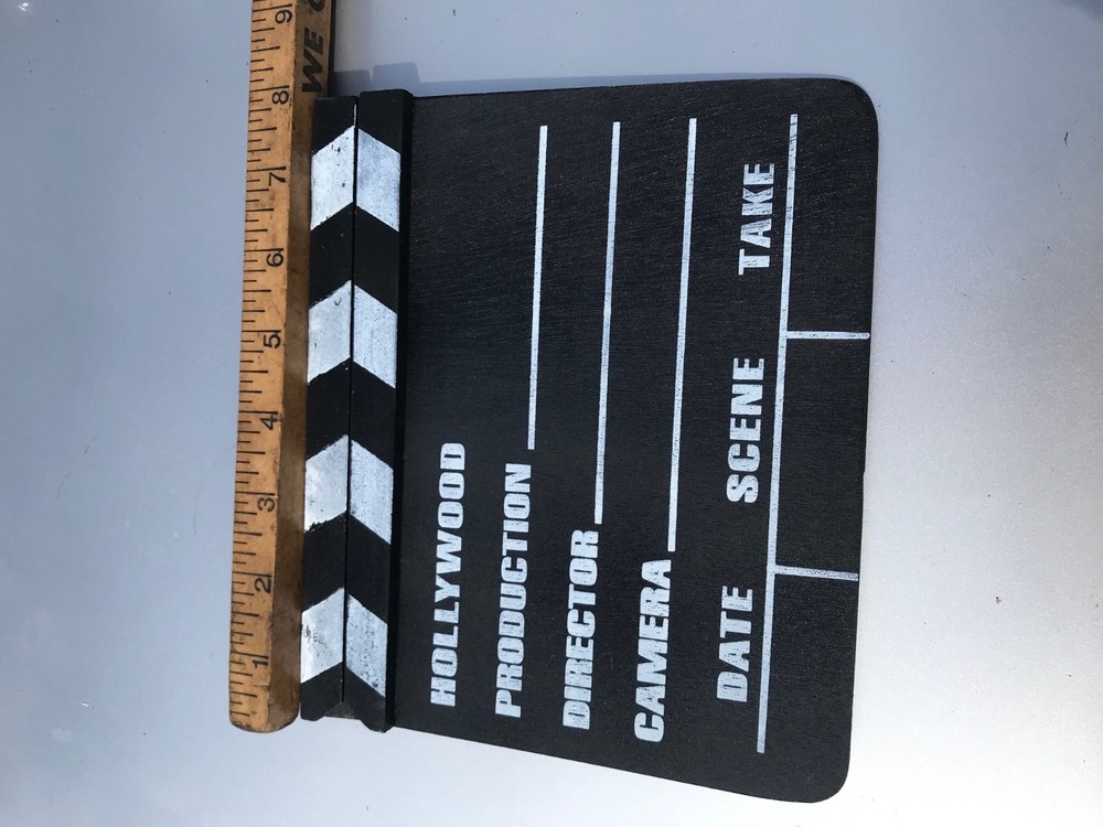 SMALL MOVIE SLATE CLAPPER BOARD COOL & USEFUL