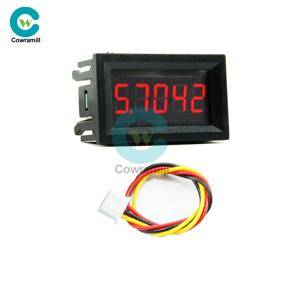 DC0-33V 0.36 inch LED Display Three-wire Five-digit High-precision Voltmeter