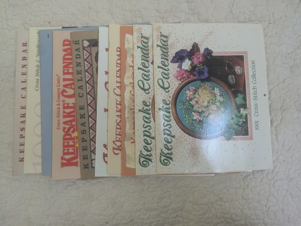 keepsake calendars cross stitch patterns