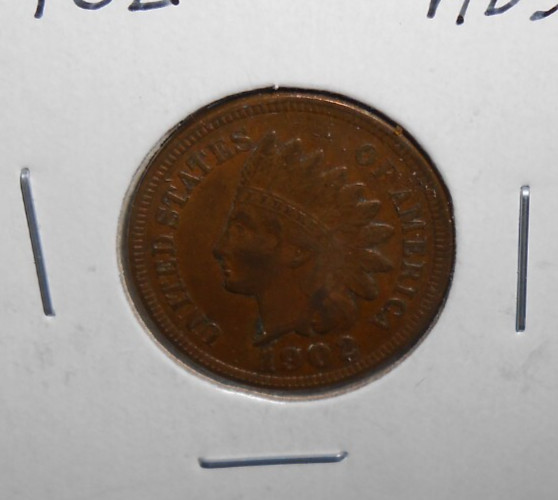 1902 INDIAN HEAD CENT - AU