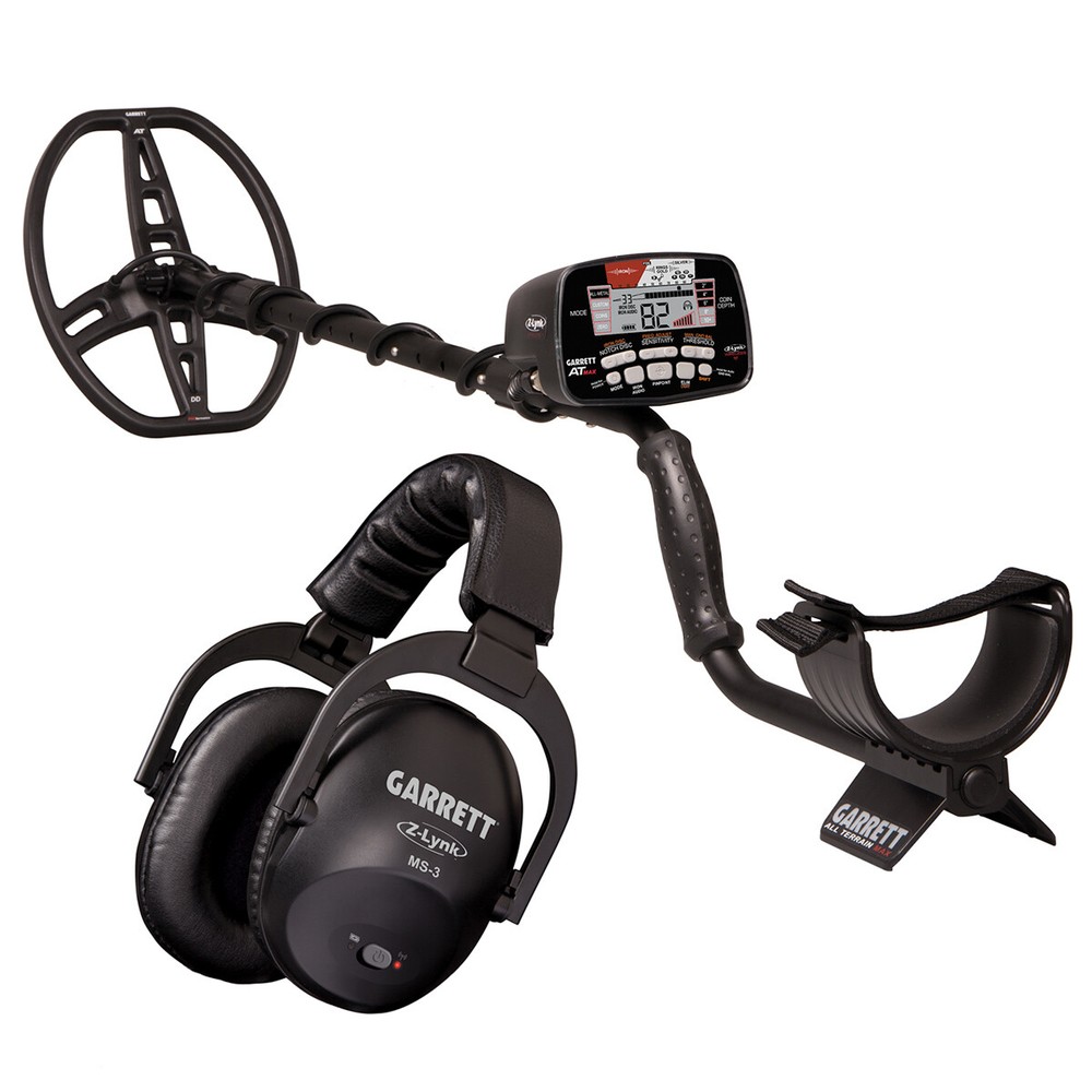 Garrett AT MAX Underwater Detector, Pro-Pointer AT, MS-3 Headphones, & More