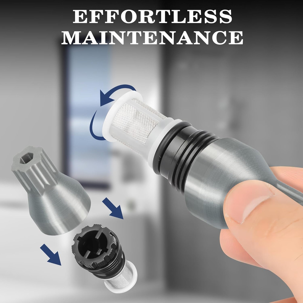 3-In-1 Inlet Filter Removal Tool Compatible with Rinnai Water Heaters, Works wit