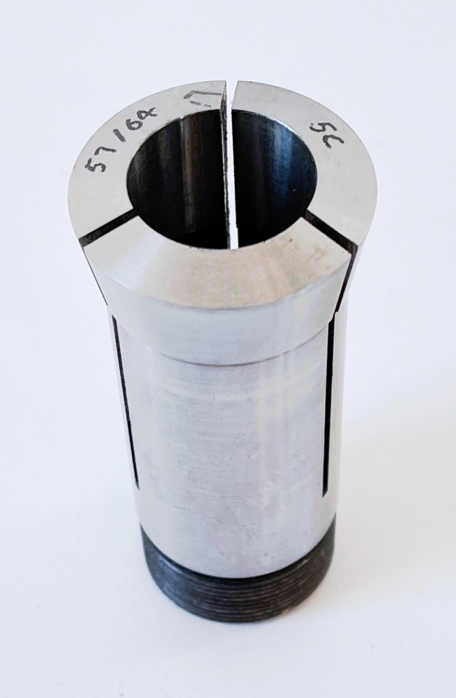 57/64" 5C Round Collet External & Internal Threads 0.8906"