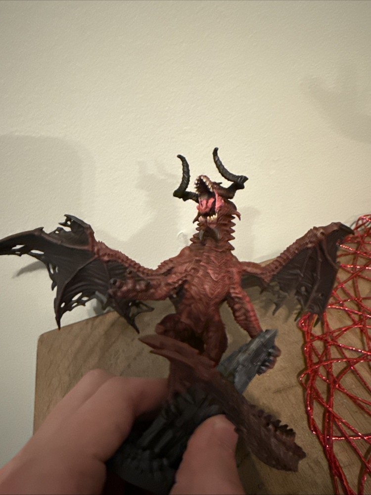 🔥 Pro Painted Red Dragon | Display Quality D&D Pathfinder Miniature