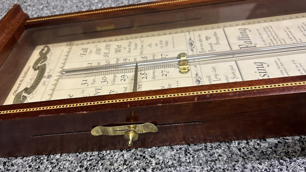 antique weather station