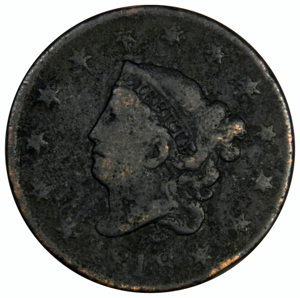 1818 N2 R-4+ LARGE CENT!