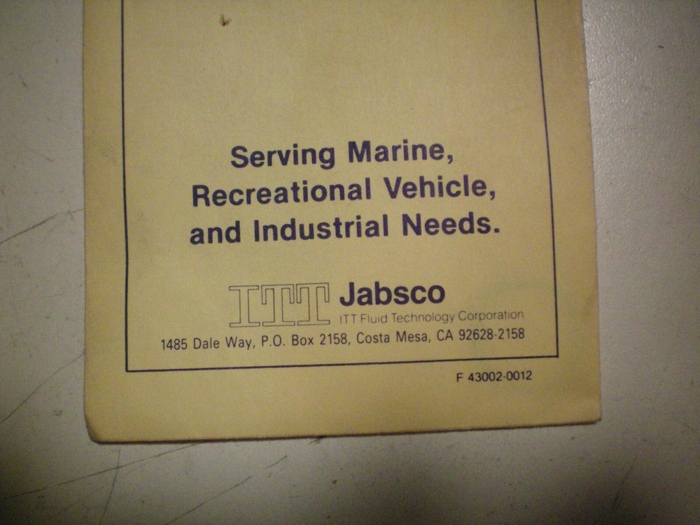 JABSCO #18753-0132 RETAINING RING, FREE FREIGHT