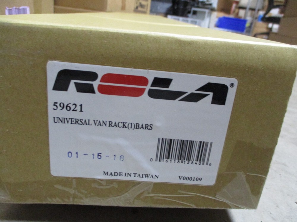 ROLA, UNIVERSAL VAN RACK (1) BARS PART#59621, NEW
