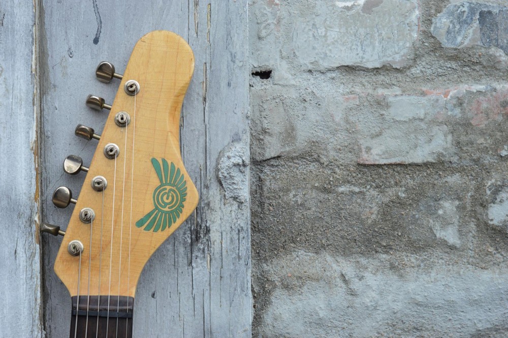 Custom Waterslide Guitar Headstock Decals