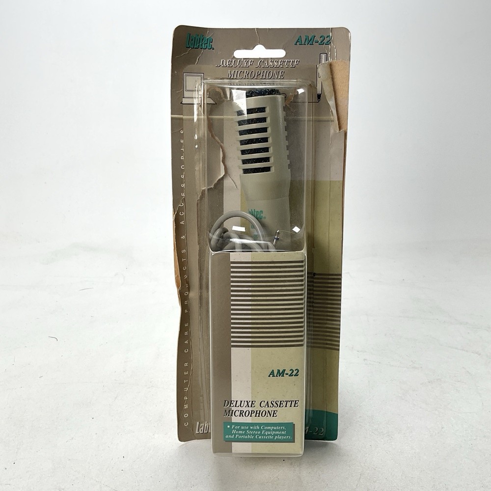 Labtec Deluxe Cassette Microphone 600 Ohm Model AM-22 - Open Box
