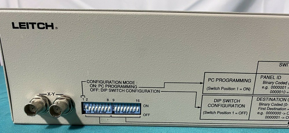 88Leitch RCP 32x32p Remote control router panel (G)
