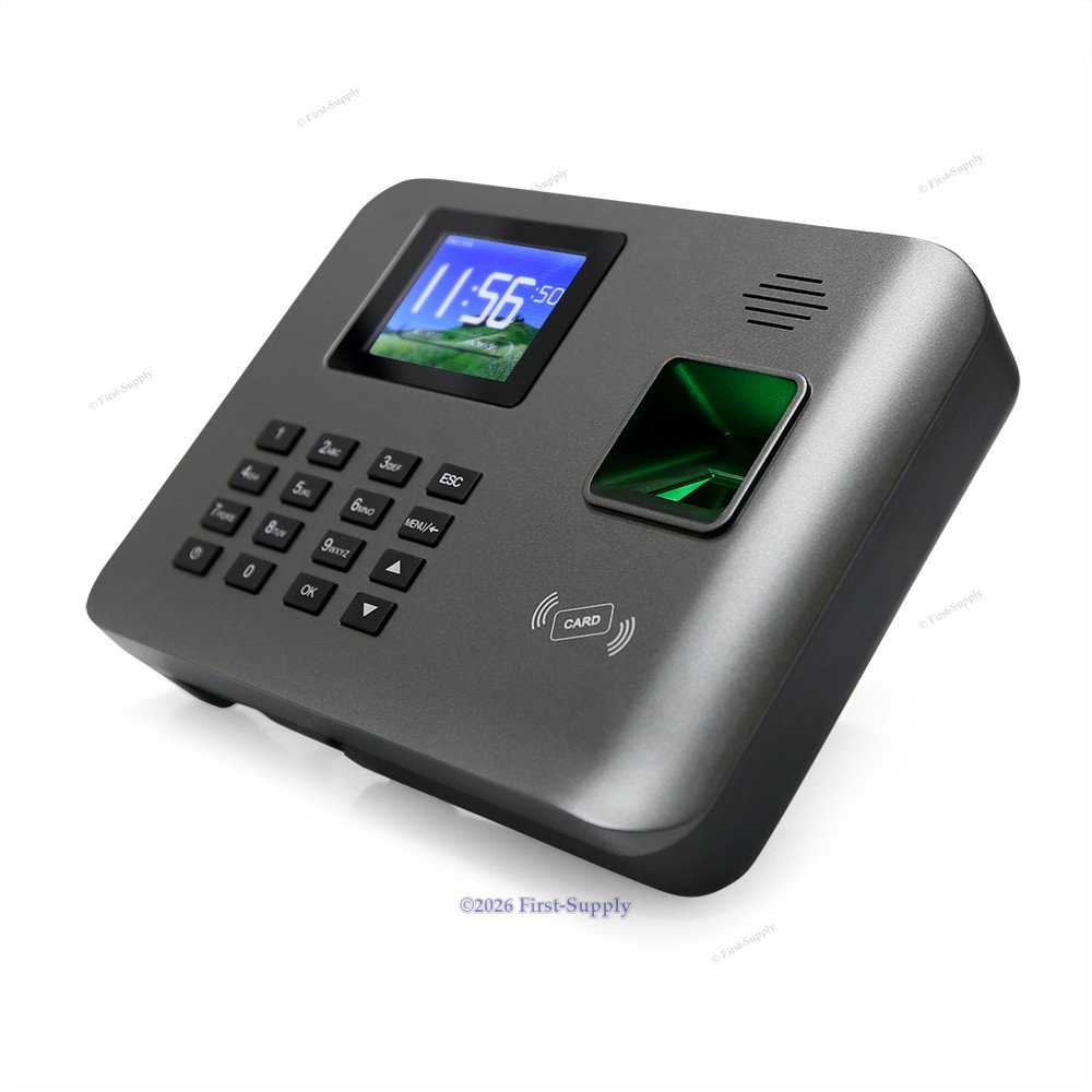 Remote Access Biometric Fingerprint Attendance Time Clock With RFID Card Reader
