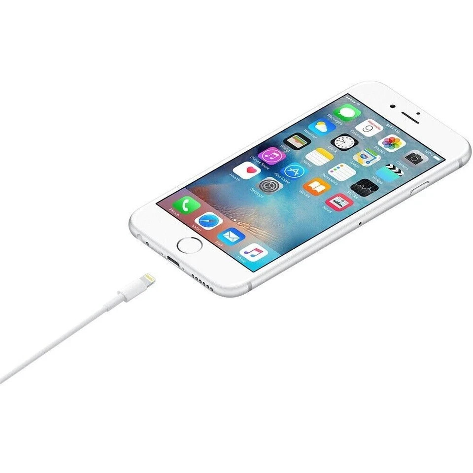Apple iPhone compatible USB-A White Charging Cable (3FT, 1M)