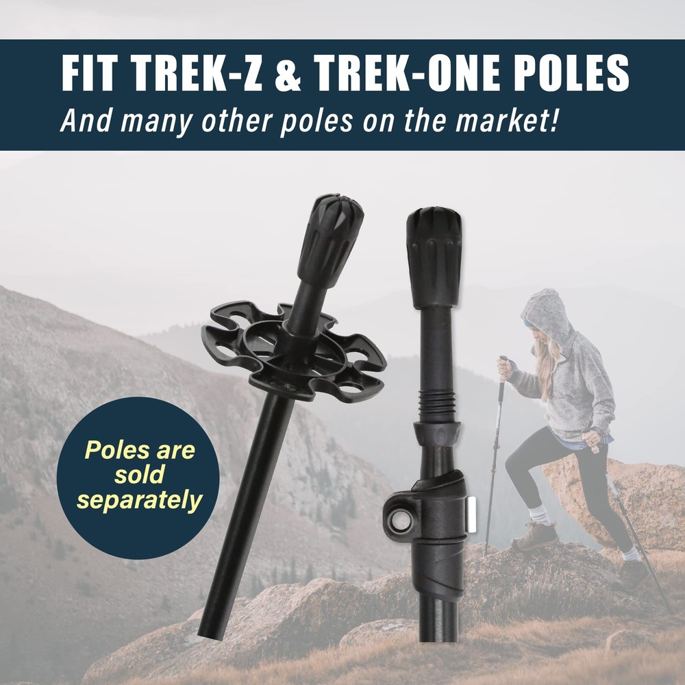 Trekking Pole Tips 6pc/set Walking Stick Tips Hiking Pole Tips Rubber Tips Walki