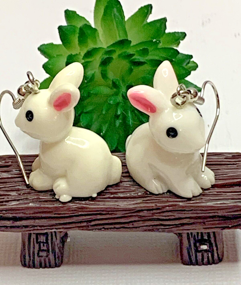 Easter Earrings, Bunny Earrings, Rabbit Earring, Gift Idea, Easter Bunny Earring