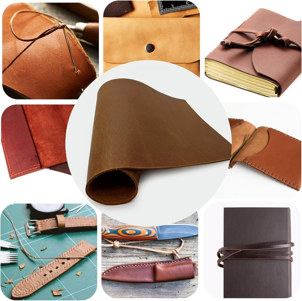 Genuine Leather Sheets for Crafting (2Mm) - Full Grain Leather for Tooling and S