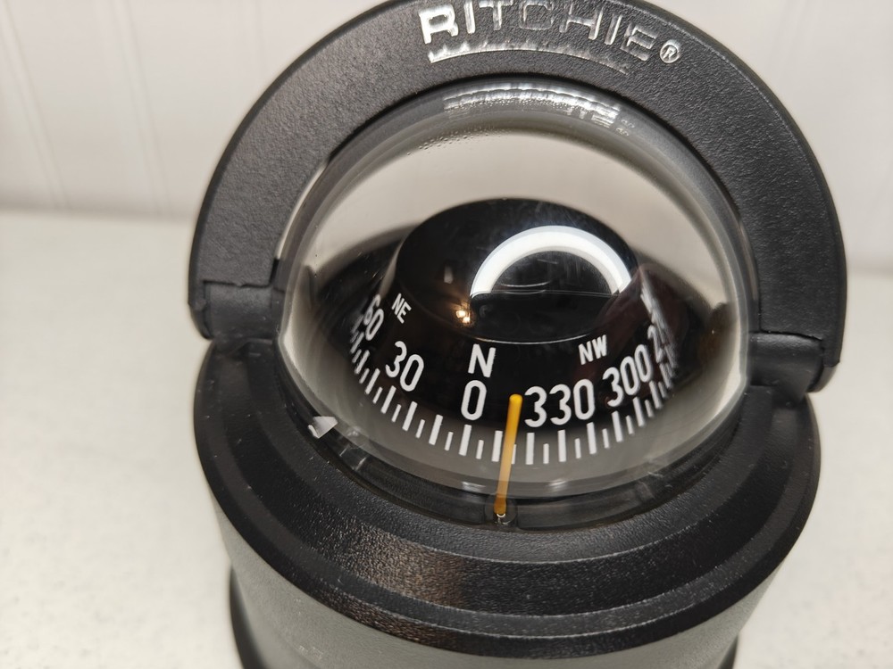 Ritchie D-55 Deck Mount Mounted Marine Navigation Compass Explorer Directions
