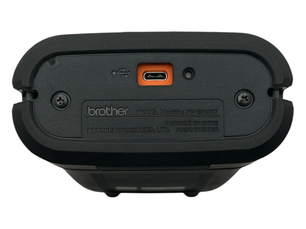 Brother PT-E310BT Label Printer Orange