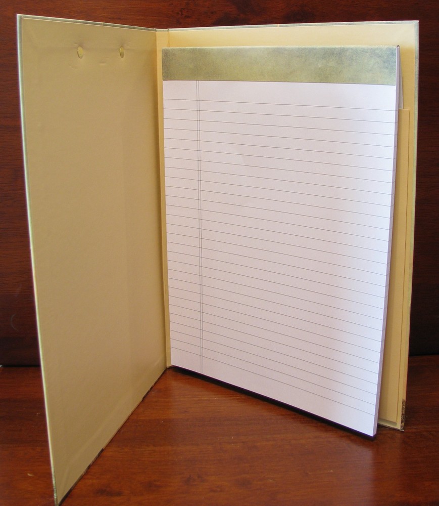 Paris Eiffel Tower Clipboard/Writing Pad Inside. Brand New. Charming.