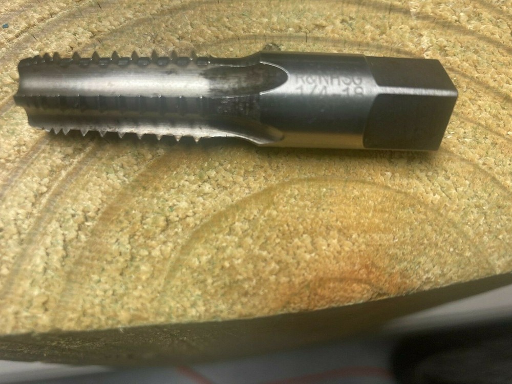 1/4-18  npt  pipe tap