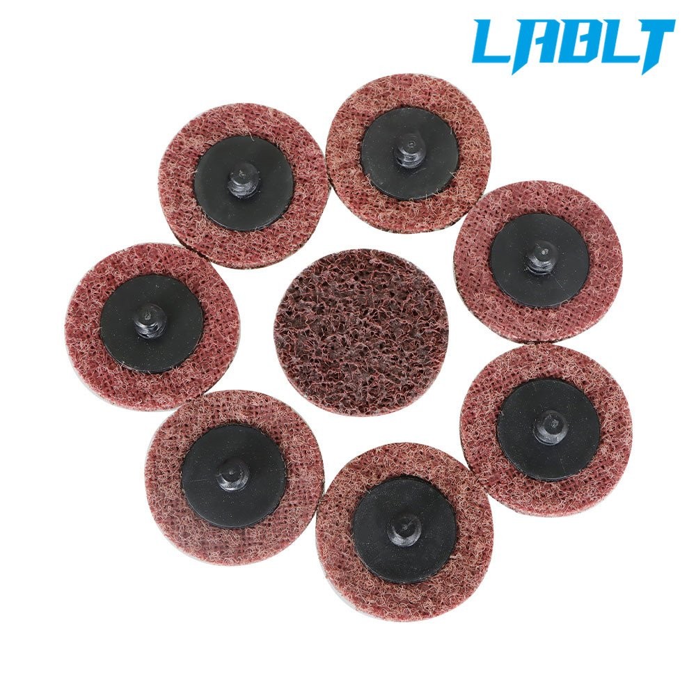 LABLT 50×2" Medium Surface Conditioning Discs Roll Lock Die Grinder Sanding Pads