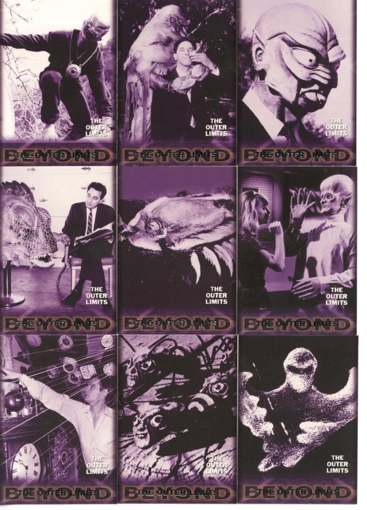 Outer Limits Premiere Edition Beyond the Outer Limits Chase Card Set B1 - B9