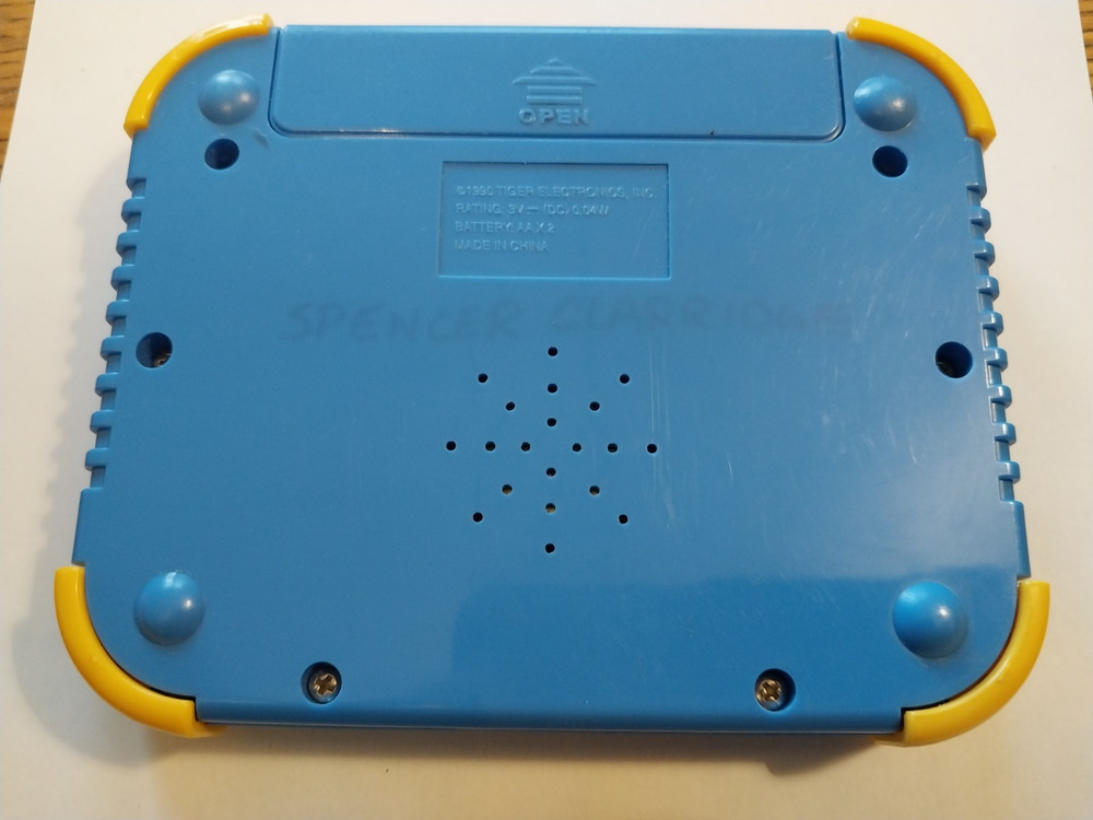 1990 Tiger Electronics Vintage Mighty Max Handheld Game System Original Rare