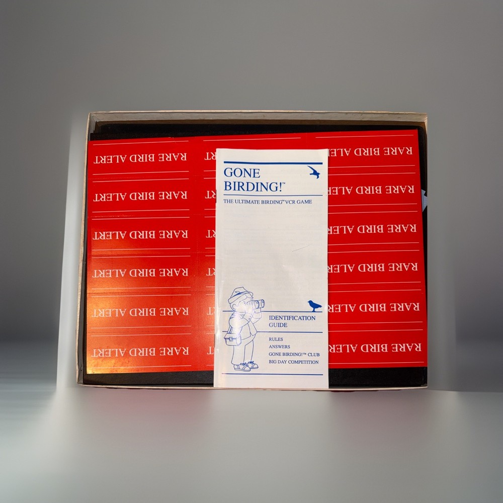 Vtg 1988 GONE BIRDING VHS Full Color Game! EUC!