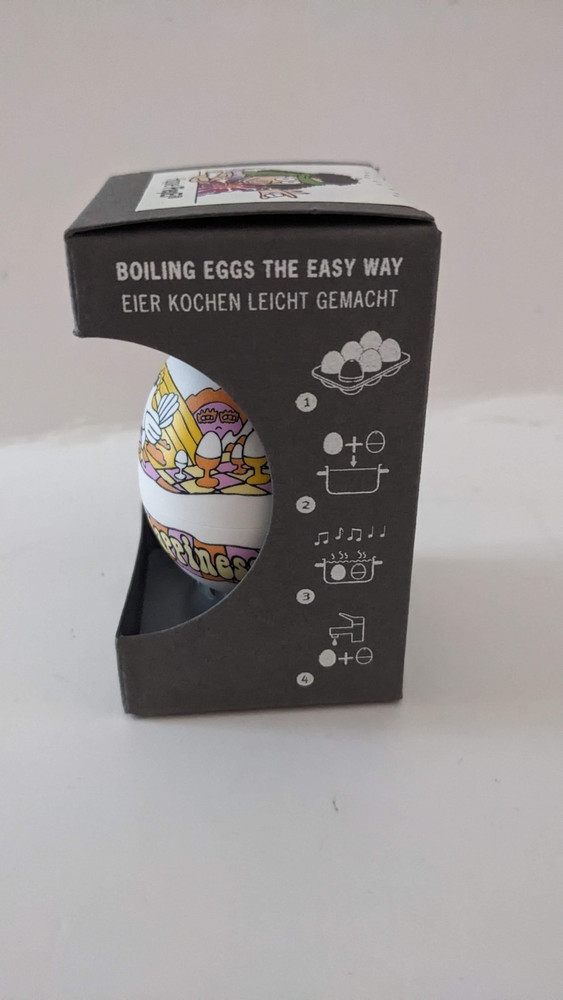 BrainStream BeepEgg HIPPIE Musical Singing Floating Egg Timer PiepEi German Ed