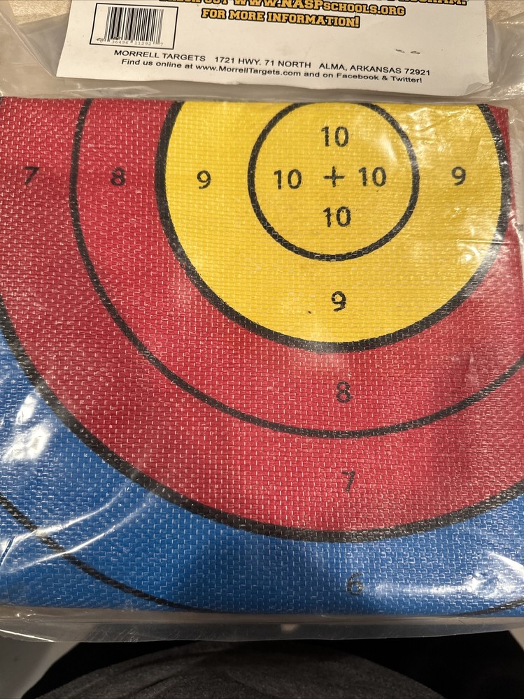 New In Package Morrell NASP 80cm Polypropylene Target Face