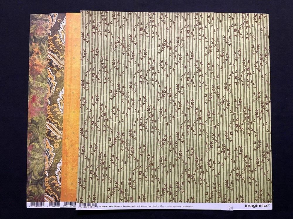 IMAGINISCE ASSORTED 12X12 DS HEAVY PAPER