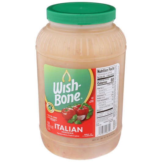 Wish-Bone Italian Dressing, 128 Ounces - 4 Per Case