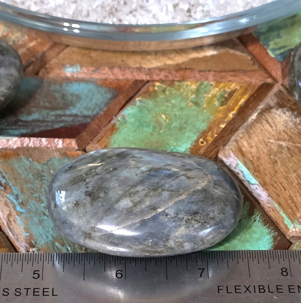 Labradorite Palm Stones- Extra Large- All Have Flash!