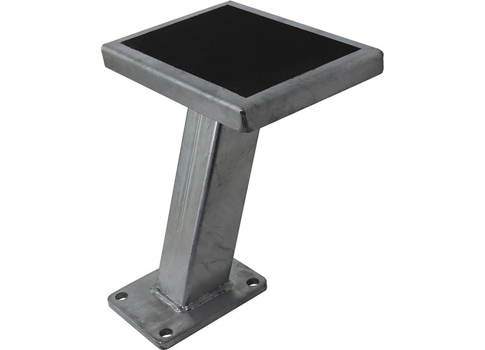 Extreme Max 3006.6805 Galvanized Trailer Tongue Step - Single, Silver