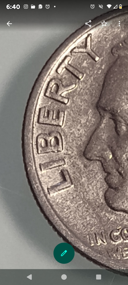 1965 10C Roosevelt Dime