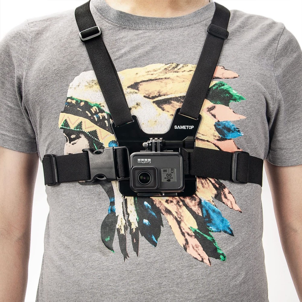 Sametop Chest Mount Strap Harness Chesty Body Compatible