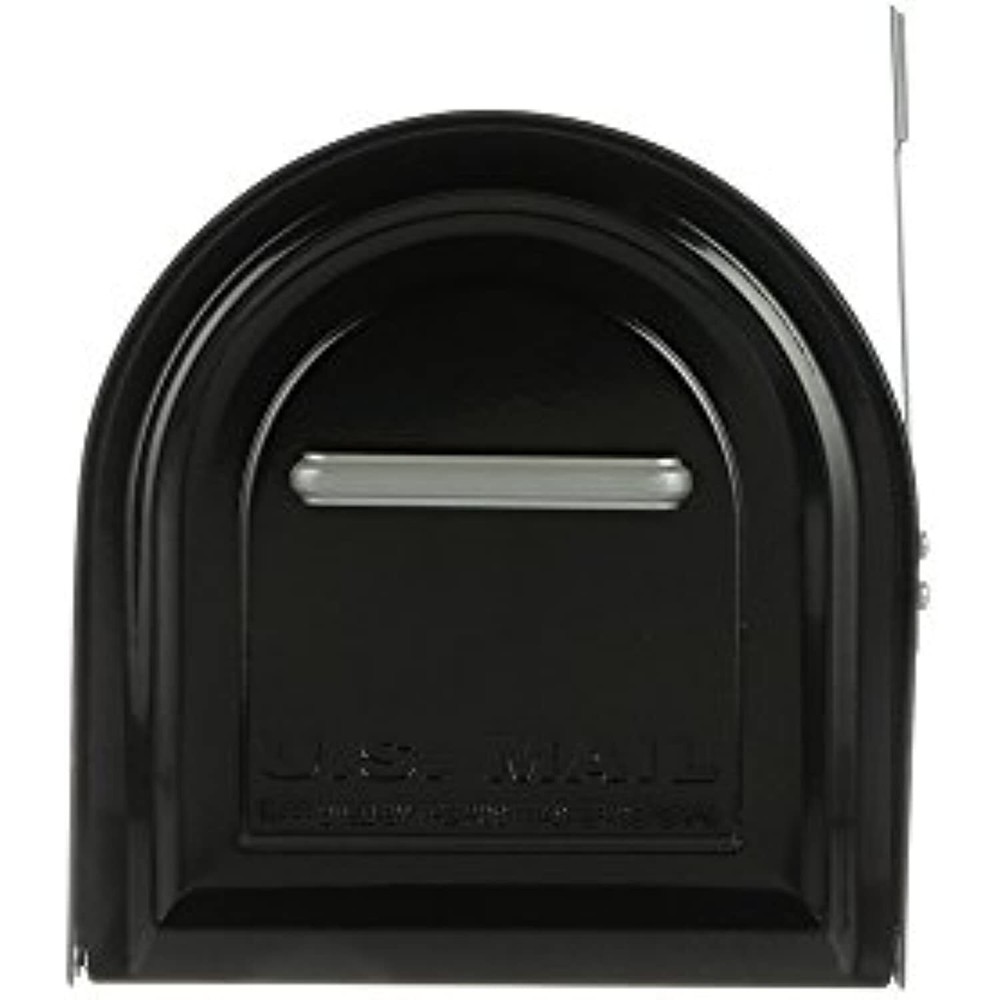 Gibraltar Mailboxes Reliant Large Capacity Galvanized Steel, Post-Mount Mailbox,