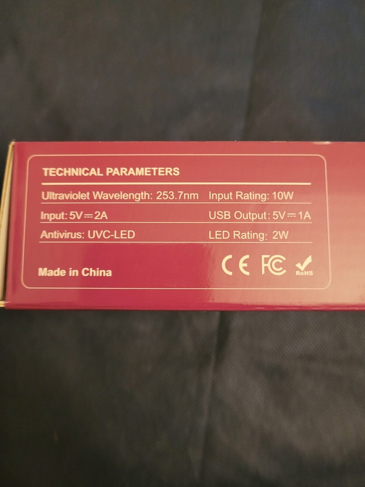 UPMC Community Health Choices Multi-Functional UV-C Sterilizer Case Aromatherapy