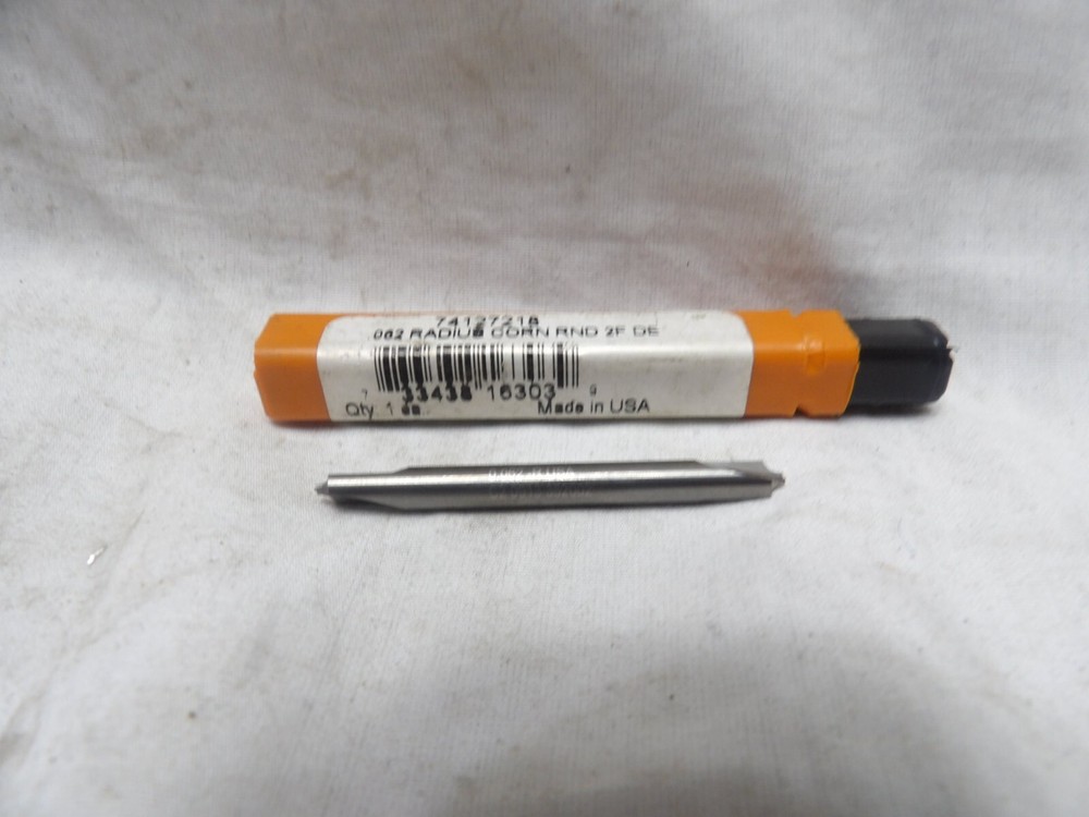 Hertel .062 Radius Corner Round 2F DE Cutter