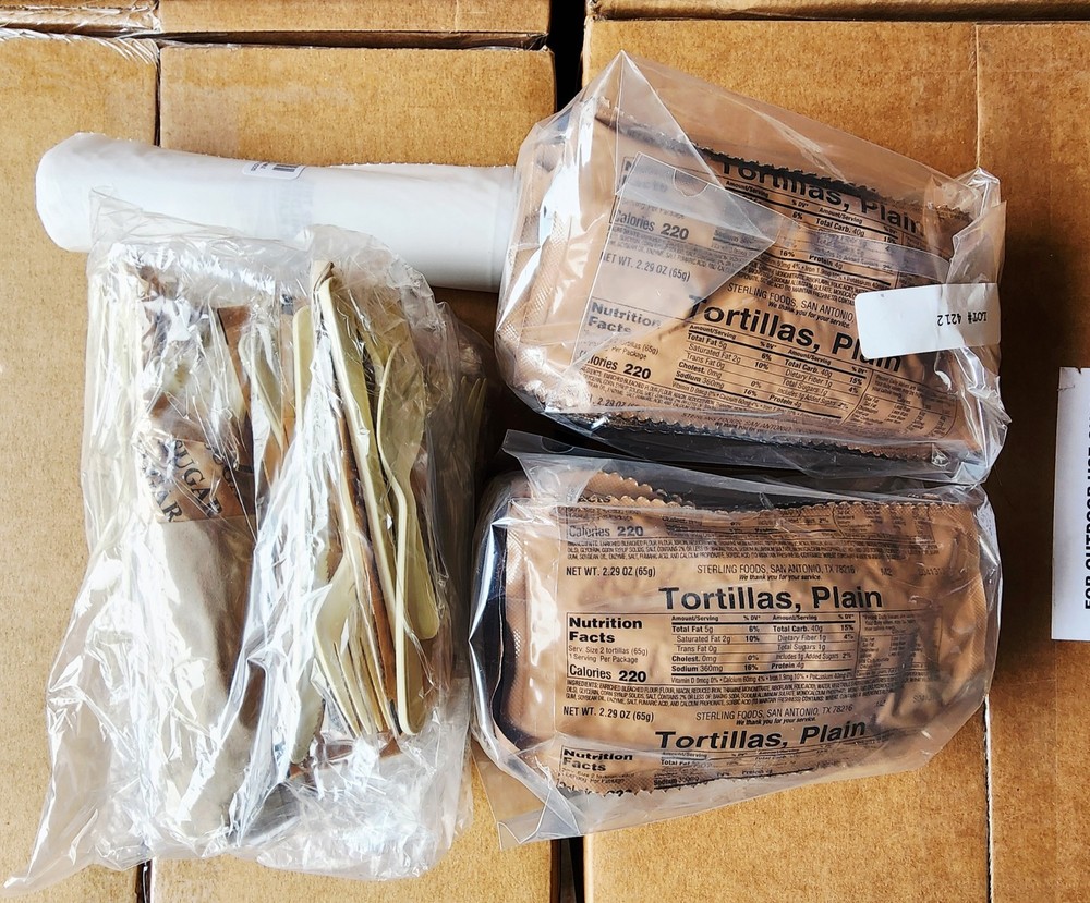 Military MRE 18 MEAL KIT, Unitized Group Ration (UGR-E) Breakfast/Dinner Menus