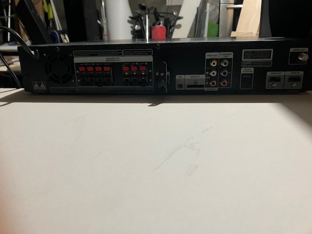 samsung ht-tx72 5 disc dvd surround sound system