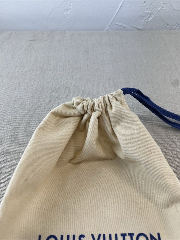 Louis Vuitton Draw String Dust Cover Bag 8.5 X 13”