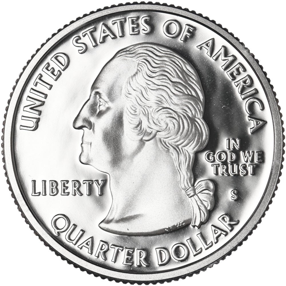 2003 S State Quarter Maine Gem DCam Proof CN-Clad