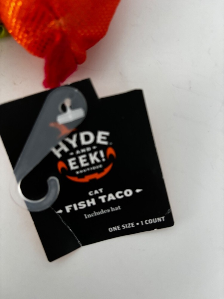 NWT Hyde & Eek - Cat Hat Headpiece Costume - Fish Taco