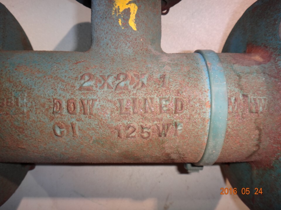 DOW Poly Tee 2 x 2 x 1 125 PSI