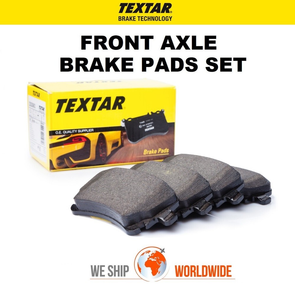 TEXTAR Front BRAKE PADS for AUDI A3 1.8 T 2006-2012