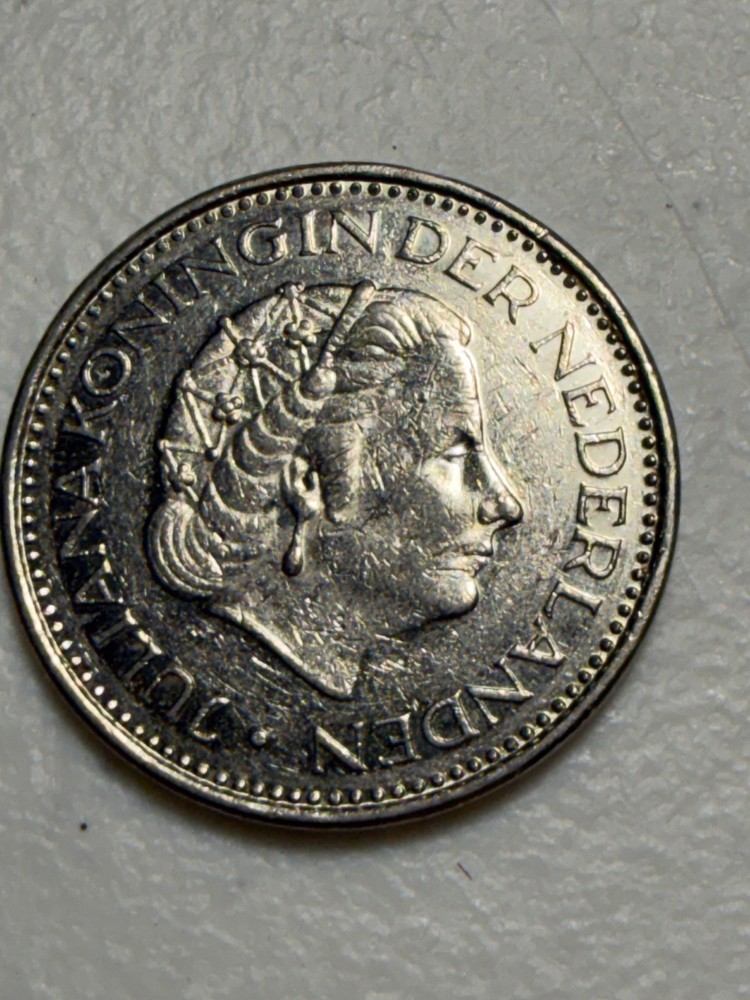 1980 Netherlands 1 G coin