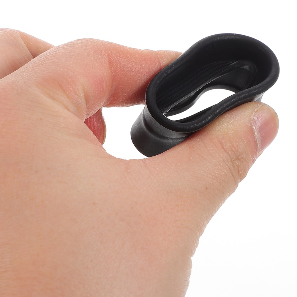 2 Pcs Microscope Eyepiece Cover Rubber Protector Binoculars Parts