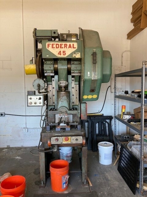 FEDERAL 45 OBI PUNCH PRESS
